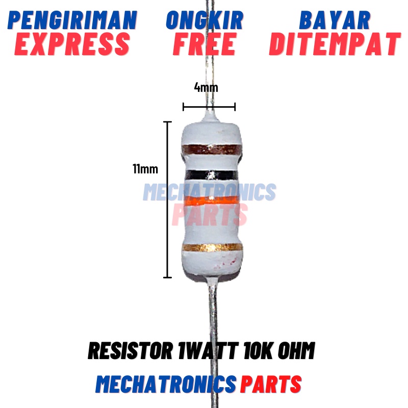 RESISTOR 1WATT 10K OHM