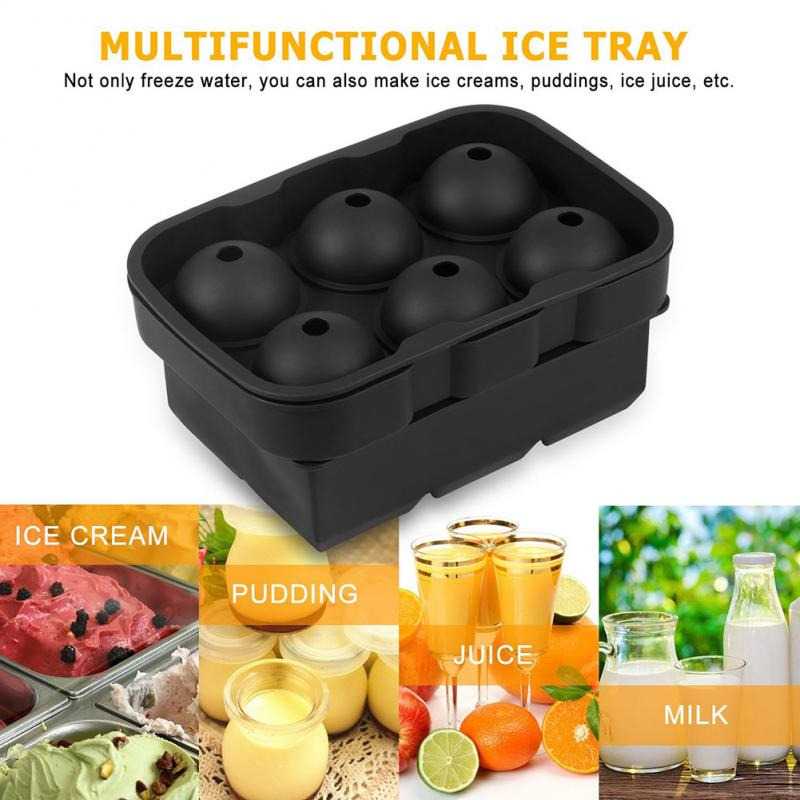 (BISA COD) FTIHSHP Winzwon Cetakan Es Batu Ice Cube Tray Cube + Ball 2 PCS - CW76685