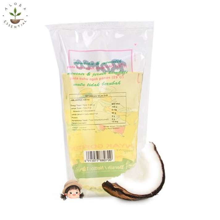 BARCO Minyak Goreng 1liter Kelapa Murni Coconut Cooking Oil - Minyak Barco 1 liter