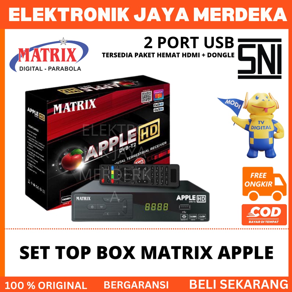 SET TOP BOX TV Digital MATRIX/Burger/stb matrix burger/receiver tv digital matrix apple/stb tv digit