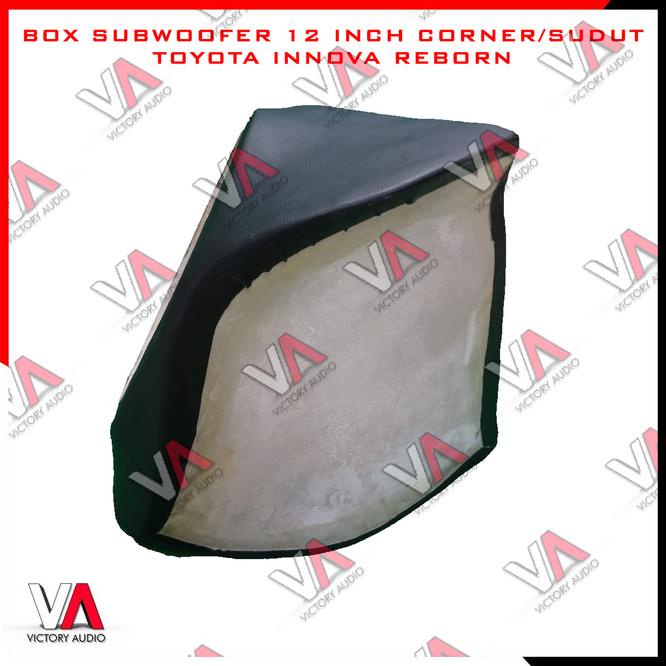Box Sudut Bahan Mdf 18Mm Subwoofer Mobil 12 Inch Toyota Innova Reborn