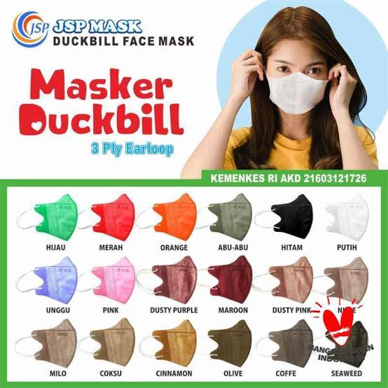 [ khusus hadiah ] Masker Duckbil