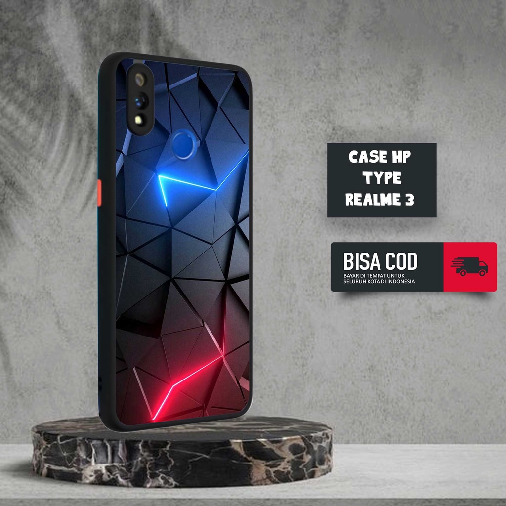 CASE REALME 3 MOTIF [ABSTRAK] TERLARIS CASING REALME 3 BARU DOVE MATTE FUZE SOFTCASE REALME 3 SOFTCA