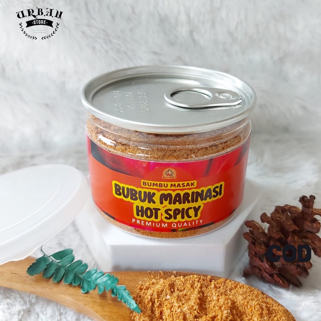 

Can - Rempah Bumbu Marinasi Pedes Chicken Marinade Spicy Powder Kualitas Premium