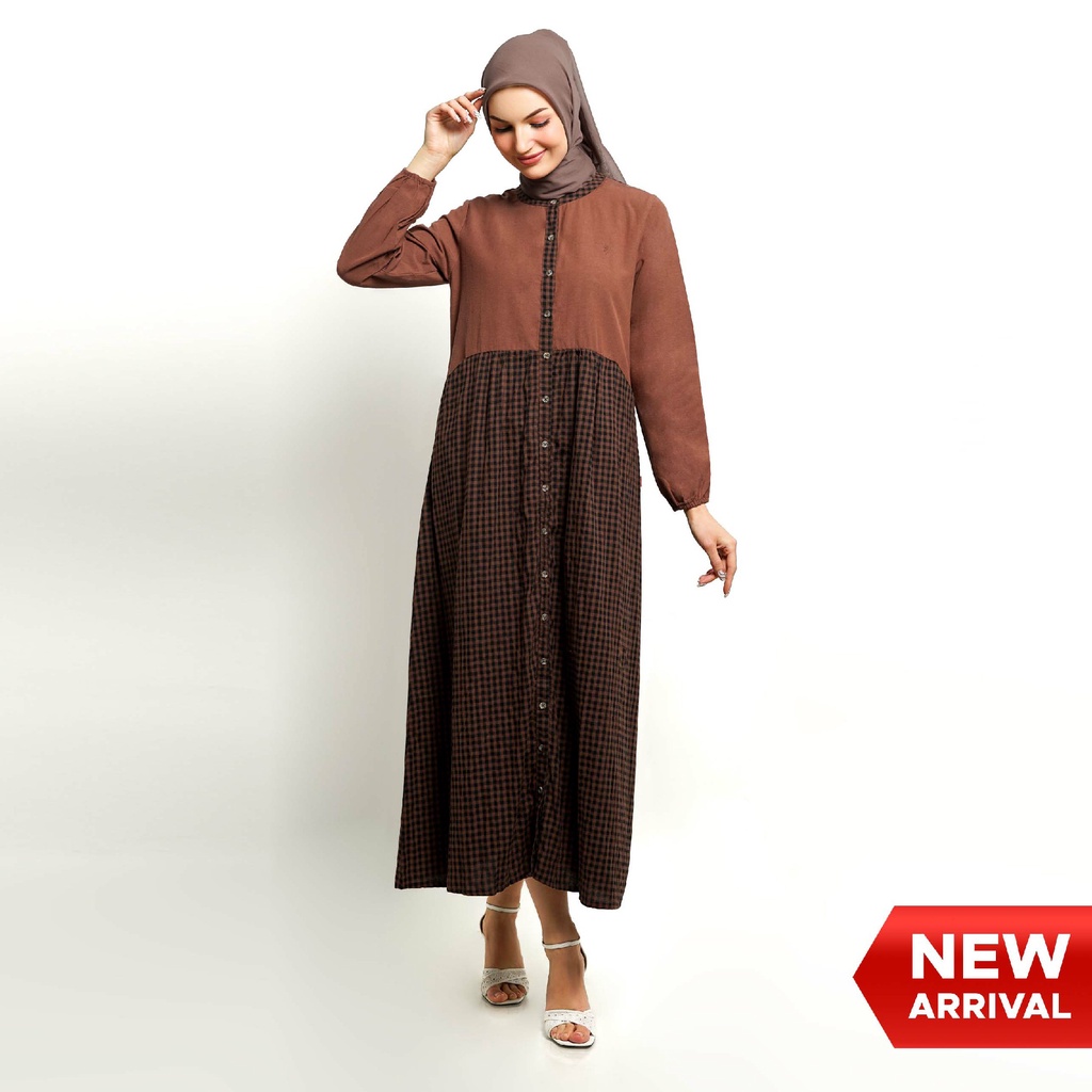 Cressida Gamis Wanita Brown - LLGAL.HB774C