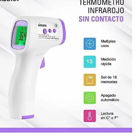 ✹ AIQURA Thermometer Infrared / Thermometer Gun Pengukur Suhu Tubuh NON CONTACT ♢