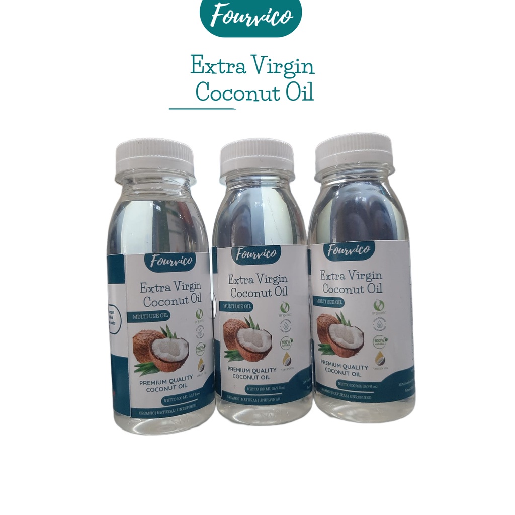 

VCO FOURVICO 100ml | Virgin Coconut Oil