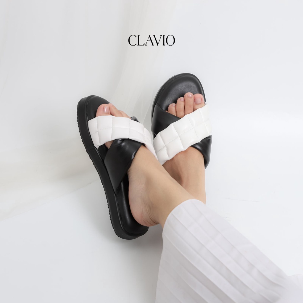 CLAVIO Yuki Platform Sandal Wanita