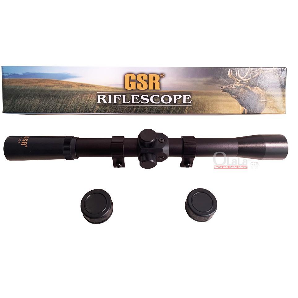CHEKOUT TELESKOP GSR 4X20 NEW TEROPONG