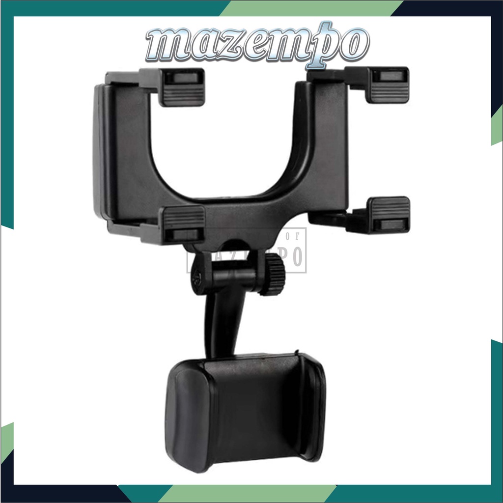 Holder HP Mobil Spion 360 Derajat Dudukan Handphone Universal mazempo