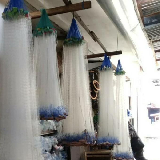 Jual jala jaring ikan siap pakai panjang 50 meter