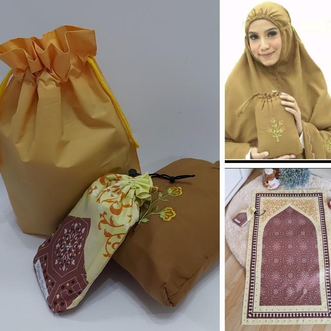 mukena traveling set sajadah