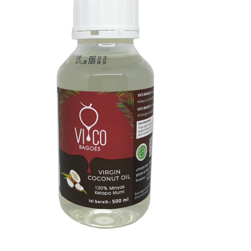 

Star Vico Bagoes VCO Virgin Coconut Oil, Minyak Kelapa 500ml !