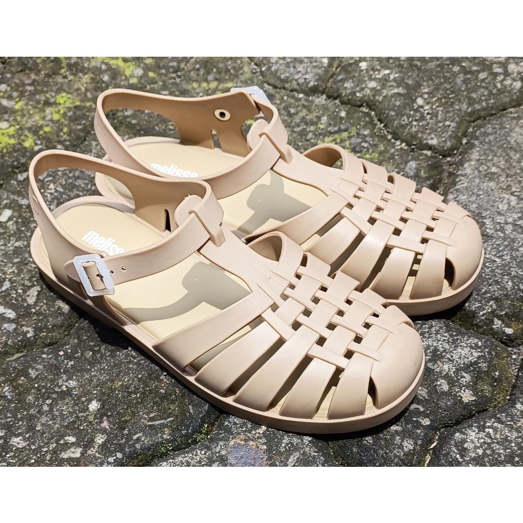 MELISSA POSSESSION SHOES SEPATU SANDAL KARET WANITA SANTAI KEKINIAN TERBARU - MELISSA POSSESSION TRANSPARANT