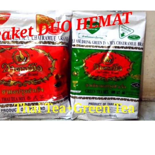 

✈ Paket Duo Hemat Thai Tea dan Green Tea ☆