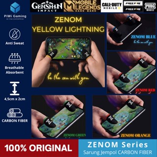 ZENOM Sarung Jempol Gaming Original Mobile Gaming Finger Sleeves Anti Keringat Isi 2pc PUBG CODM APEXM MLBB ML