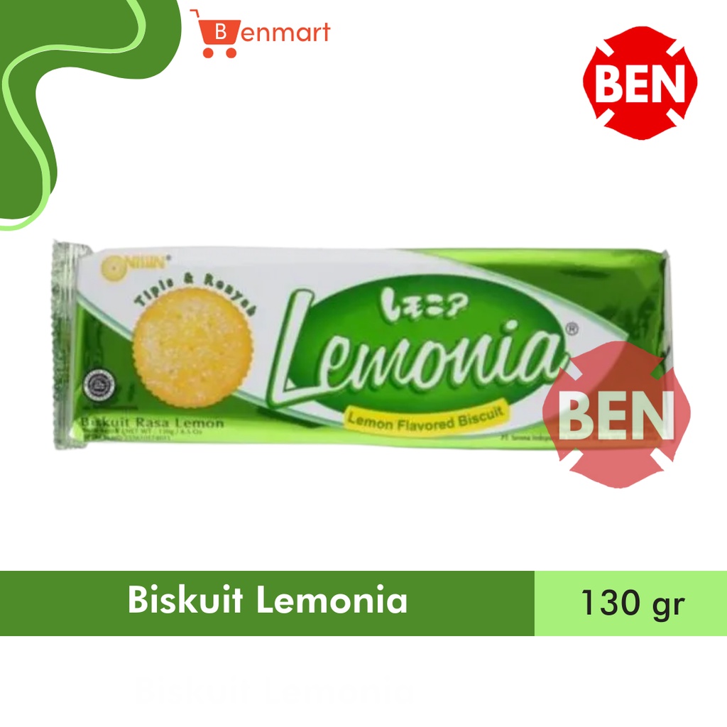 

Biskuit Lemonia 130g 130gr 130 g gr Nissin Biskuit Lemon Cookies Besar