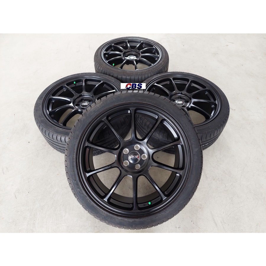 Velg Mobil Bekas Ring 19 Baut 5 ZERO HSR R19X8,5 5X114,3 BAN 245-255 35 R19