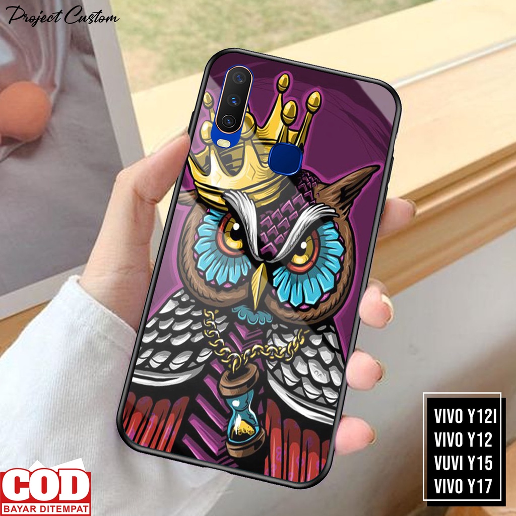 Case VIVO Y12/Y12i/Y15/Y17 - Casing Hp VIVO Y12i/Y12/Y15/Y17 Terbaru [ OWL-05 ] Silikon Hp VIVO Y15 