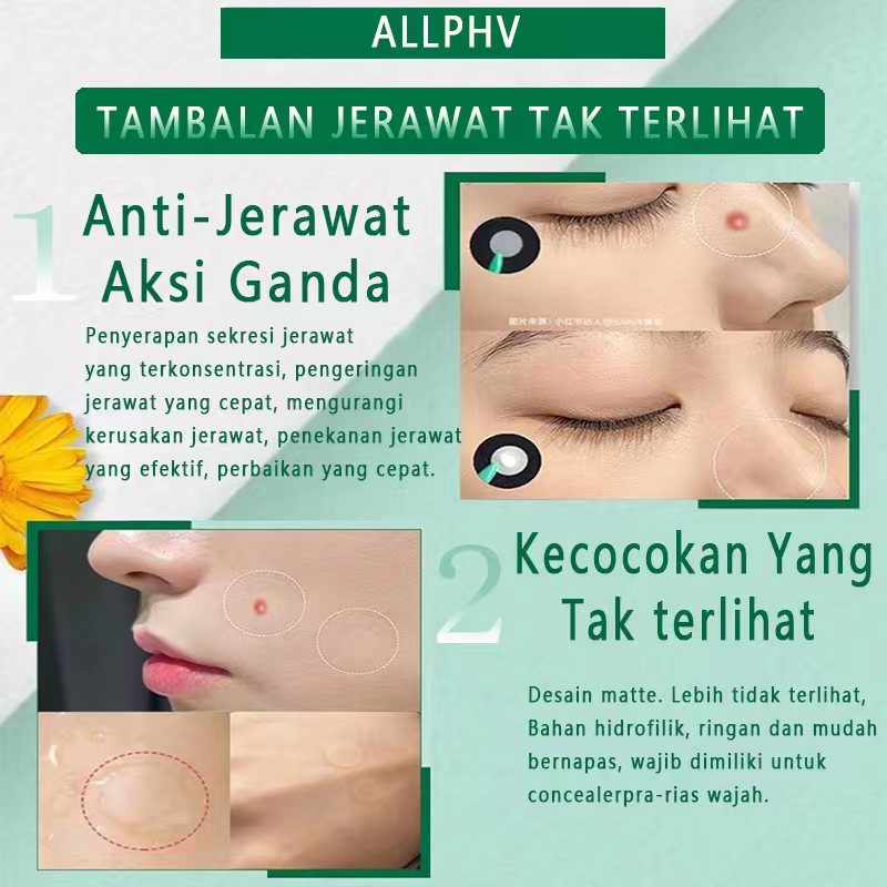 [Ori100%]ALLPHV Acne Pimple Patch/acne patches -Paket Sticker Jerawat Day (0.1mm) &amp; Night (0.3mm)