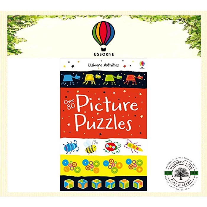 

Usborne Activities - Over 80 Picture Puzzles [Buku Import Anak]