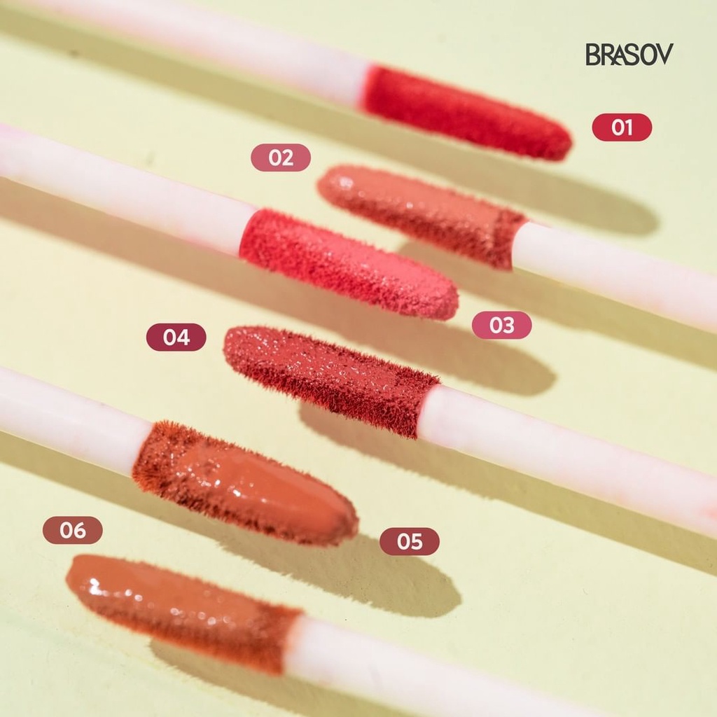 BRASOV Lip Cream Matte BPOM 6gr