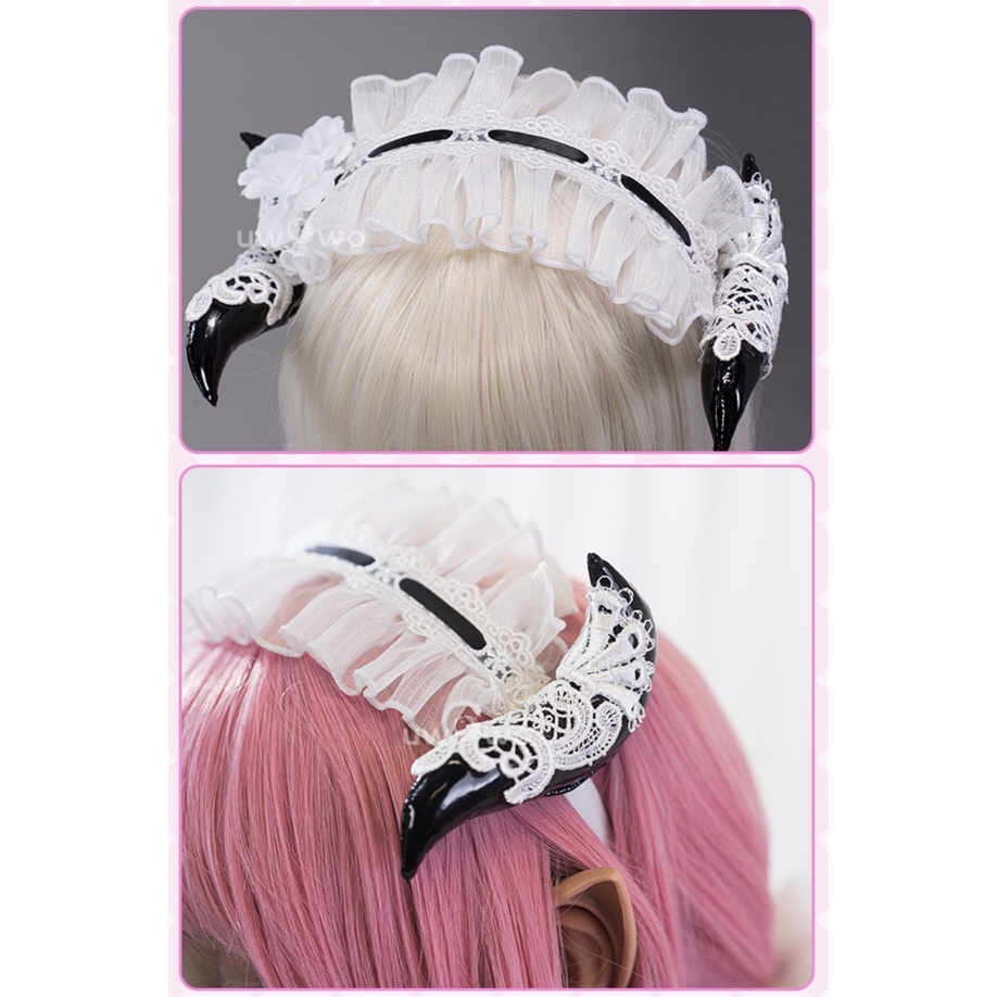 PRE-SALE UWOWO Game Honkai Impact 3rd: Elysia Maid Costume Miss Pink Elf Dress Cosplay Costume