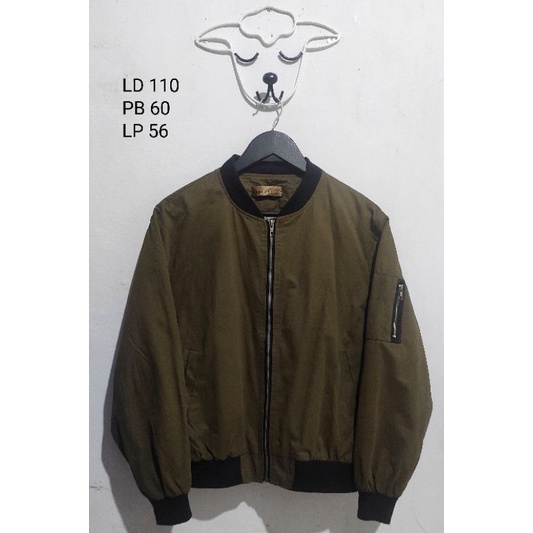 Jaket Bomber Makmaks Army Second
