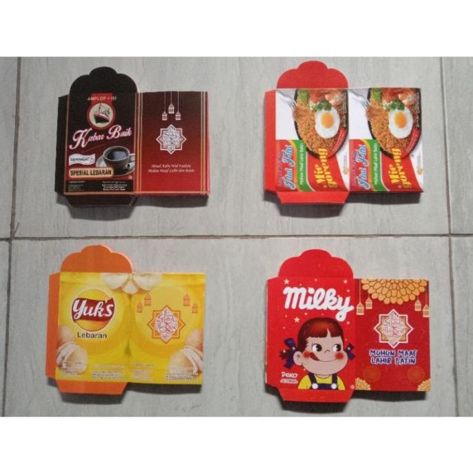 

AMPLOP LEBARAN READY AMPLOP LEBARAN MOTIF SNACK DAN KARAKTER 1000LEMBAR FREE PLASTIK EL09I09A82L