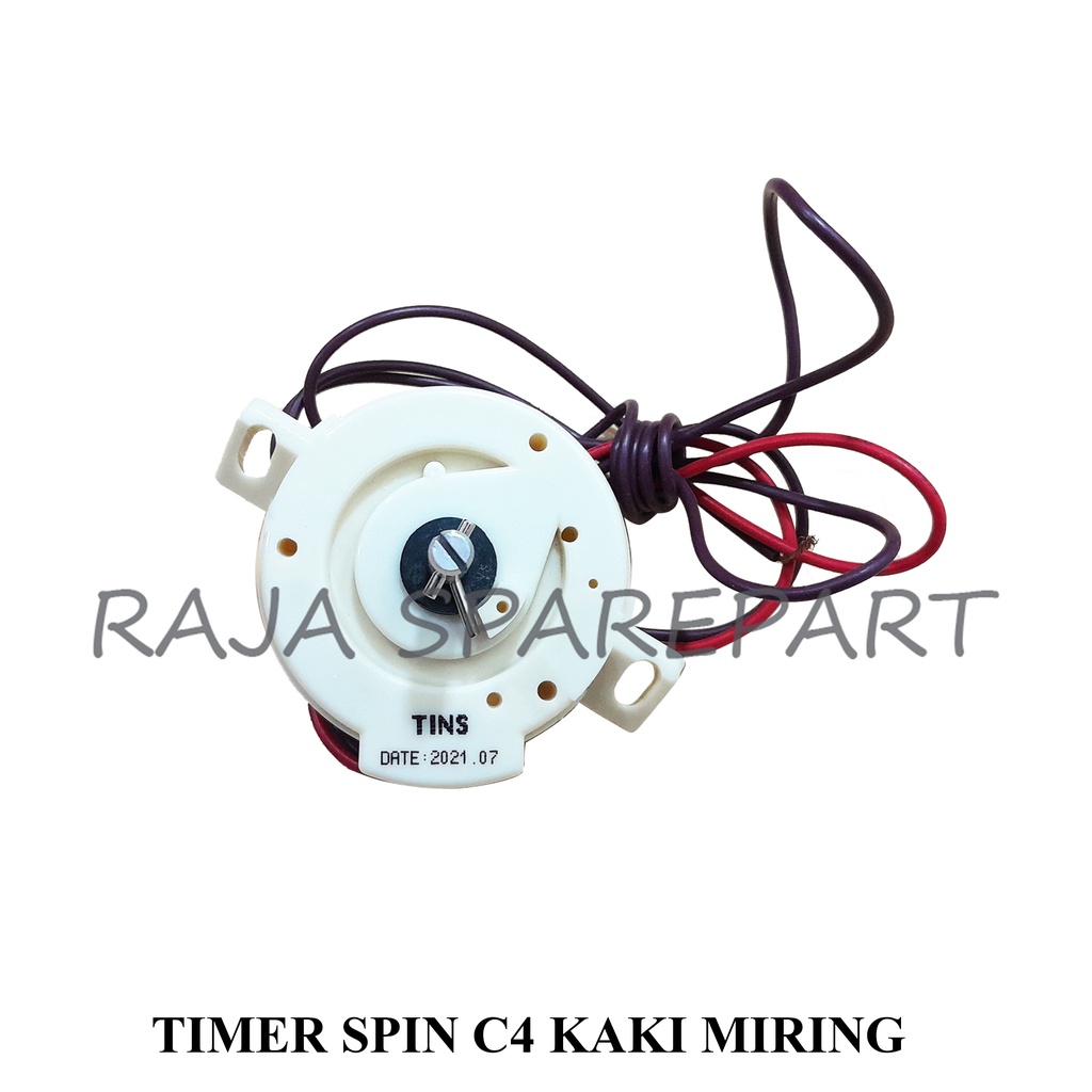 TIMER PENGERING/TIMER MESIN CUCI/TIMER SPIN C4 KAKI MIRING