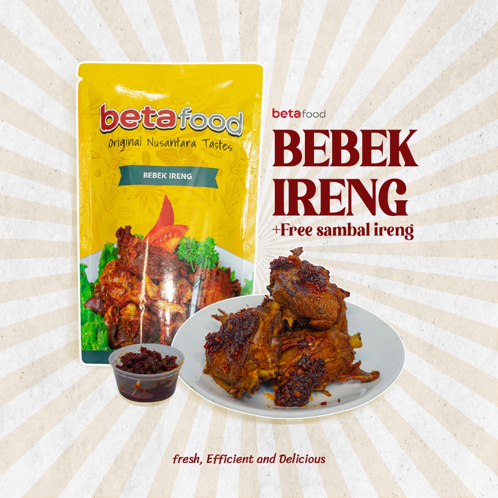 

Bebek Madura / Bebek Ireng / Olahan Bebek / Bebek Bumbu Hitam / Bebek Bumbu Ireng / Bebek Ungkep Bumbu Hitam / Bebek Sambal Hitam - Frozen Food by Dapur Beta