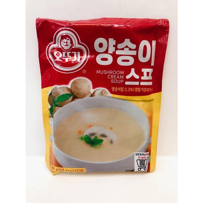 

Ottogi Cream Soup 80g Mushroom