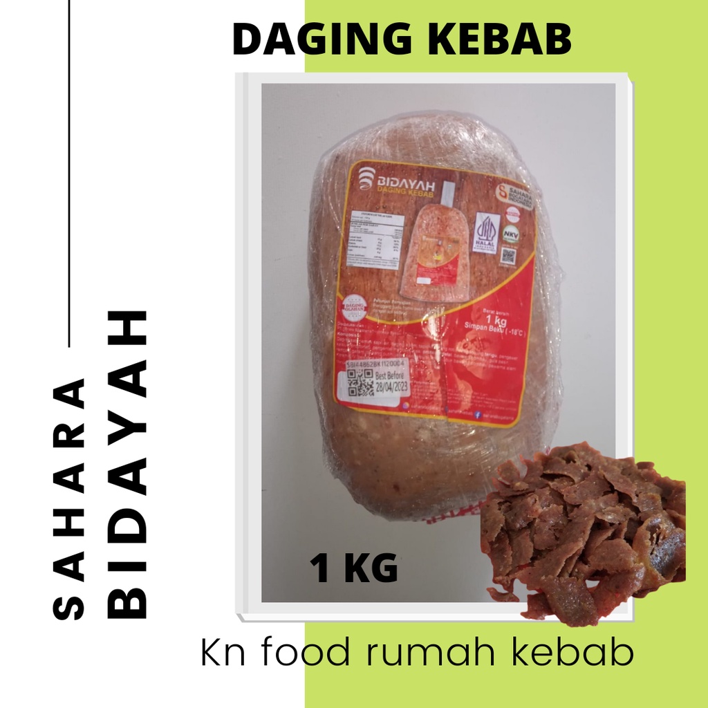 

Sahara Bidayah 1 kg daging kebab.