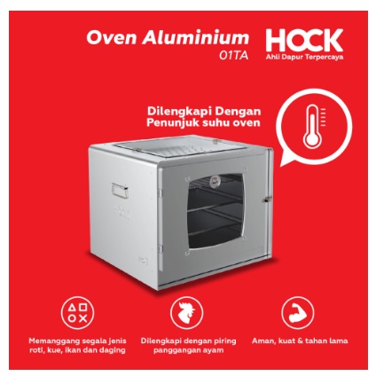 OVEN NO.1 ARANG HOCK / OVEN TANGKRING ALUMINIUM HOCK