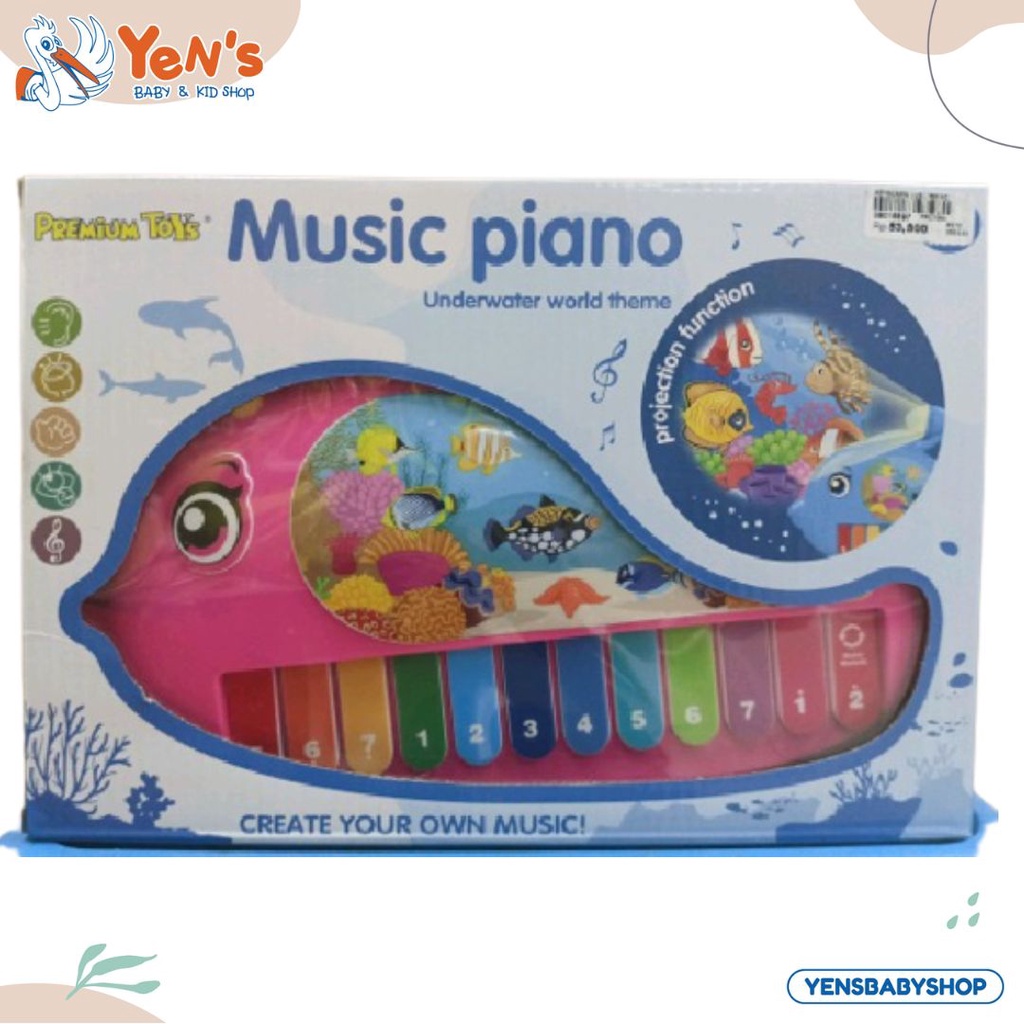 KEYBOARD ELECTRONIC UNDERWATER WORLD THEME | MAINAN ANAK PEREMPUAN