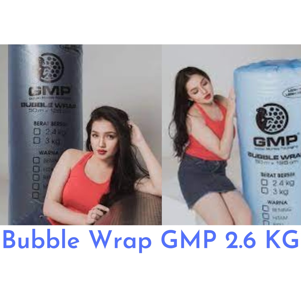

(via OJOL) Bubble Wrap GMP 2.6 KG warna HITAM dan PUTIH - bubble murah - bubble tebal - bubble wrap Golden Monkey Packaging