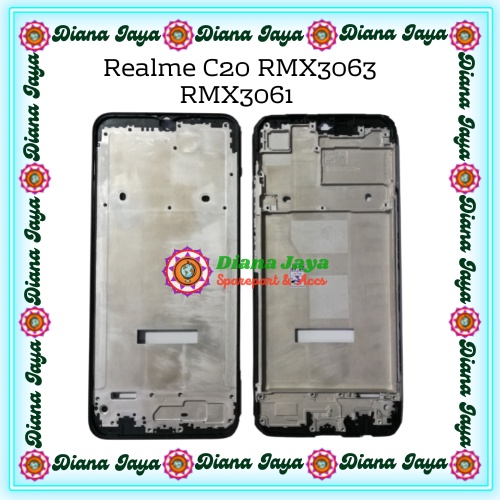 Frame Lcd / Tulang Tengah Realme C20 RMX3063 / RMX3061