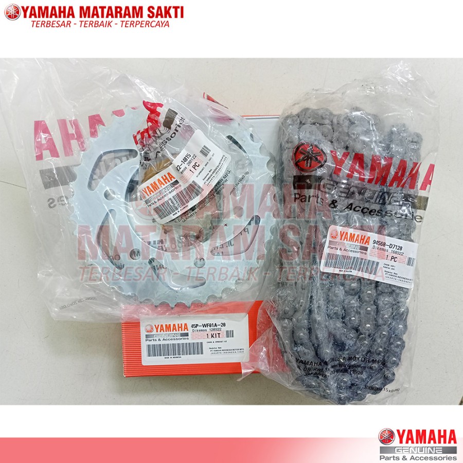 GEAR SET YAMAHA BYSON (45P-WF01A-20)