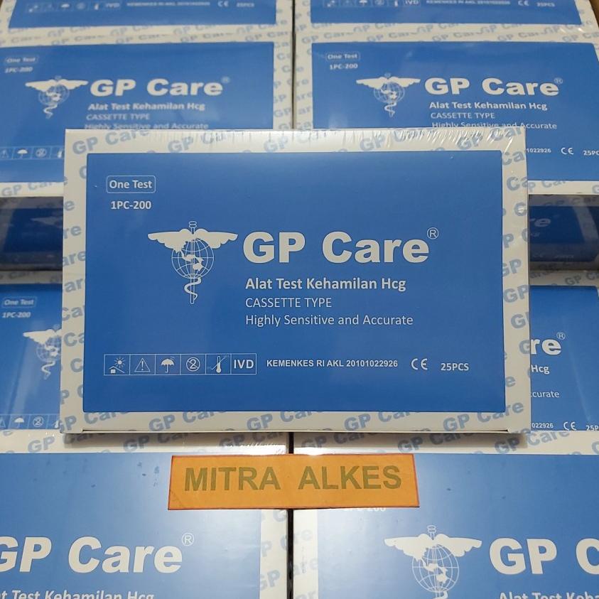 ◘ HCG Tetes GP Care. Alat Test Kehamilan. HCG Cassette. Tespek. Test Pack k Hcg GpCare Alat Test Ham