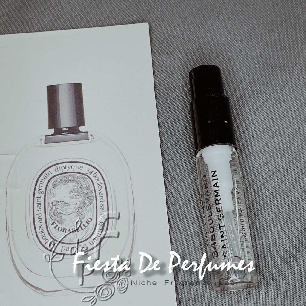 Diptyque Florabellio - 2ml Tester Parfum Niche mini - Fiesta de Perfume - decant vial Parfum Asli Sa
