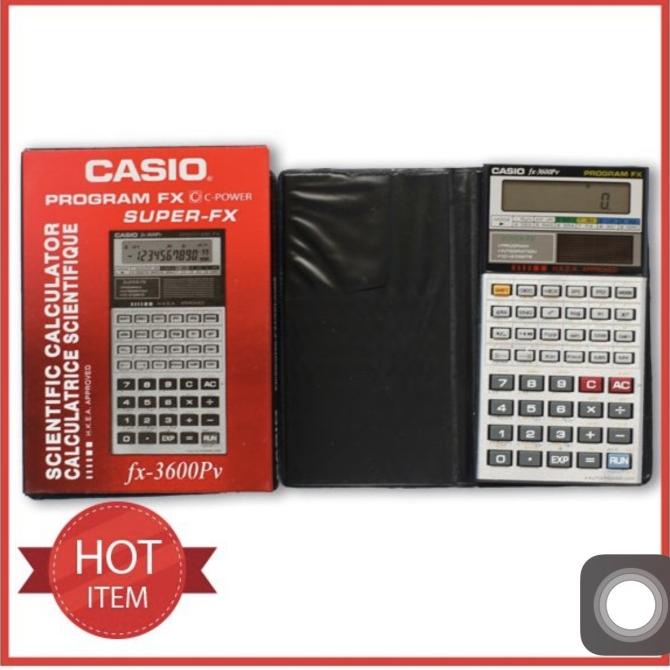 

Kalkulator scientific casio fx 3600
