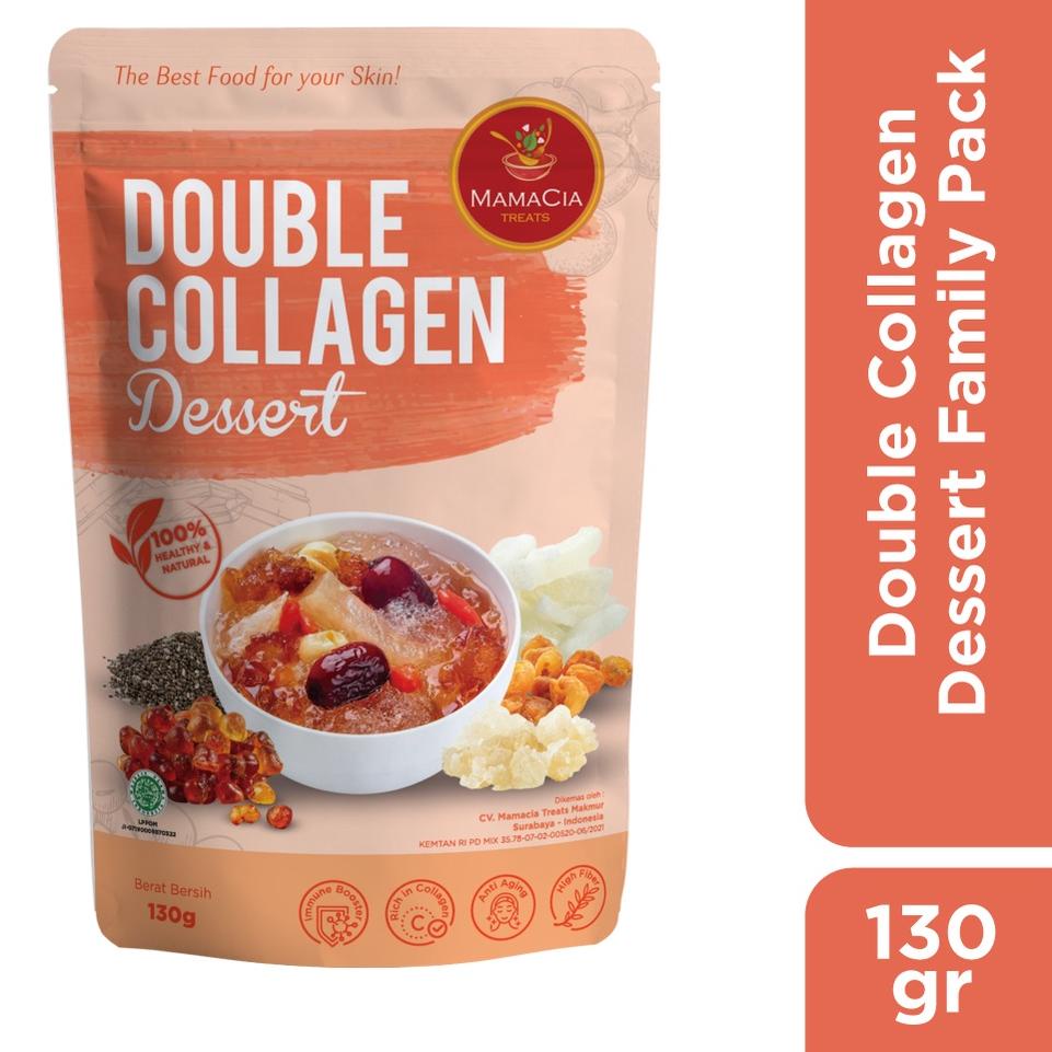 

MEN SALE Mamacia Treats Paket Double Collagen Dessert (Peach Gum + Snow Bird Nest) Mini Pack