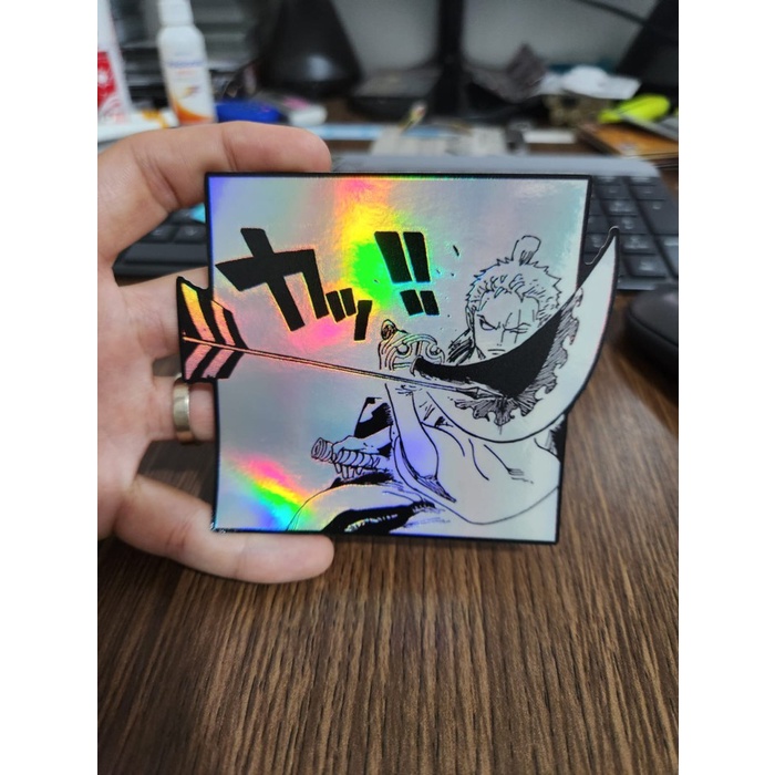 

Sticker Hologram Anime Besar - PSH1514 - One Piece - Zoro
