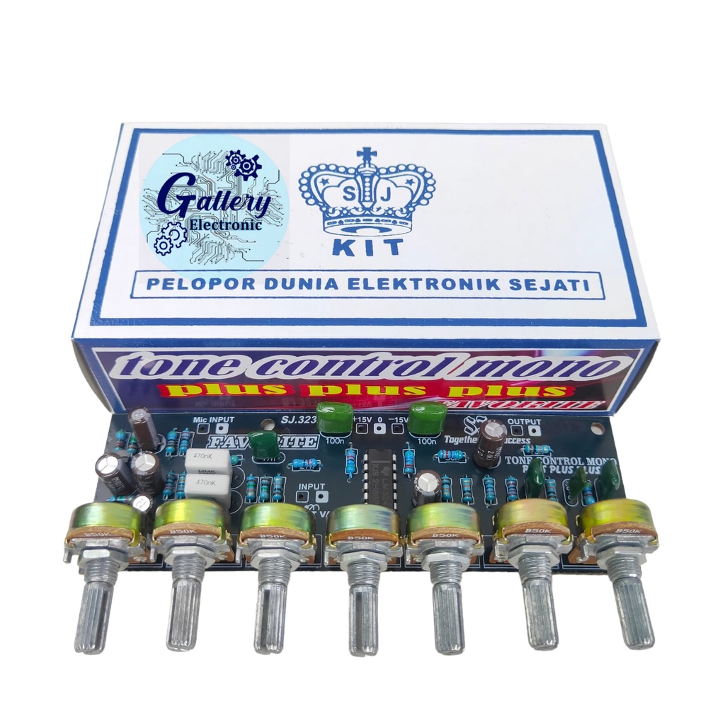 Kit Mono Tone Control EXTRA Subwoofer + Freq Subwoofer + Midle + Mic