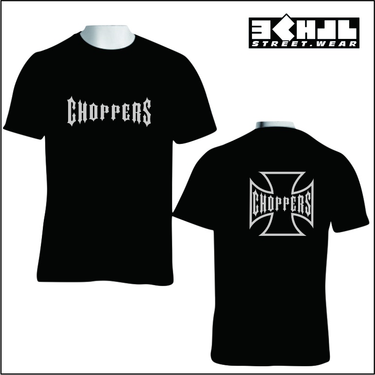 kaos choppers/topi bendera choppers