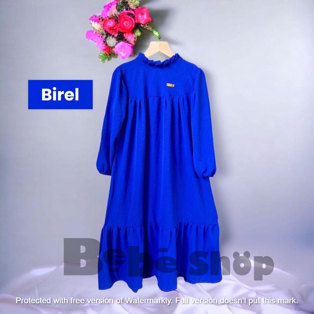 Gamis cringkel polos anak perempuan usia 3 sampai 13 tahun banyak pilihan warna model terbaru