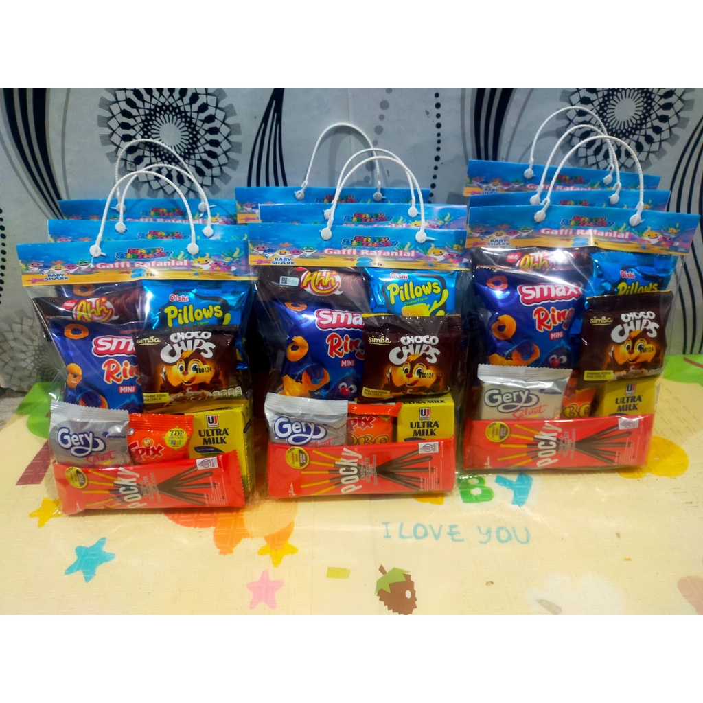 

Paket snack ulang tahun anak bingkisan ulang tahun anak