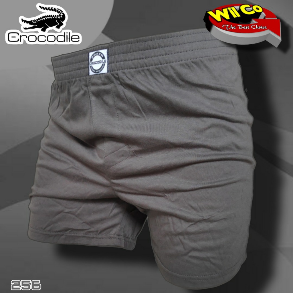 K256 - [Harga Per 1 Potong] CELANA DALAM PRIA CD [BOXER] PRIA PAKAIAN DALAM PRIA CROCODILE  SIZE S - XL