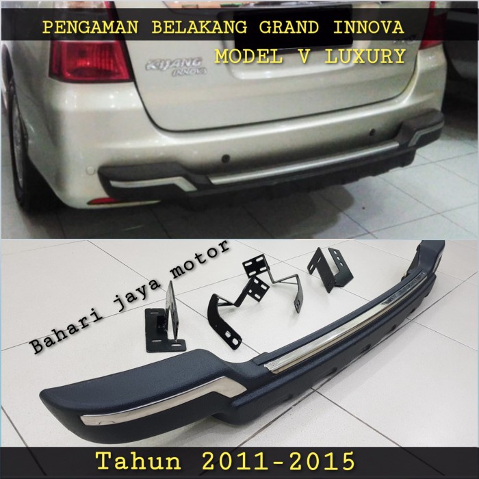 pengaman bumper belakang innova 2008-2015