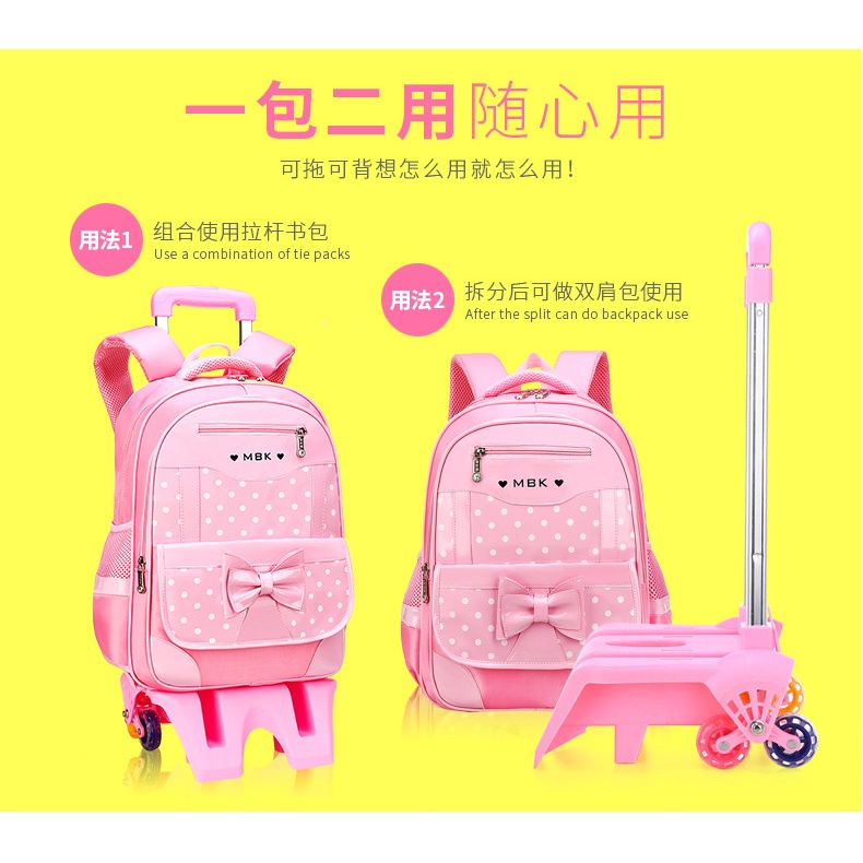 Serenity Tas Ransel Anak Sekolah Unisex Laki Laki Perempuan / Tas Trolley Anak Import - 568